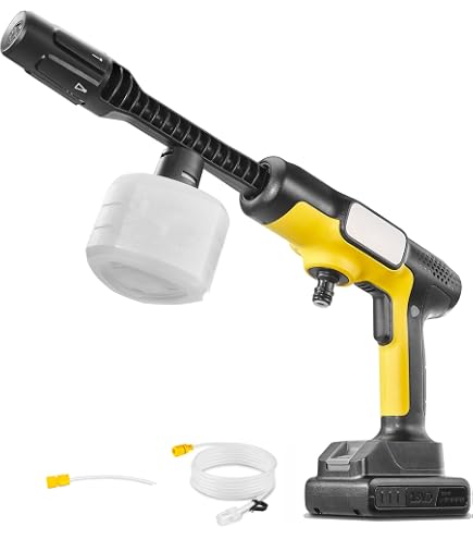 高圧洗浄機 ハンディ コンパクト コードレス USB-C充電式 洗浄 洗車 玄関 Amazon | コードレス高圧洗浄機 OC 5 Handy CB USB-C充電式(10W以上